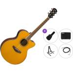 Yamaha CPX600 Premium SET Vintage Tint Електро-акустична китара Джъмбо