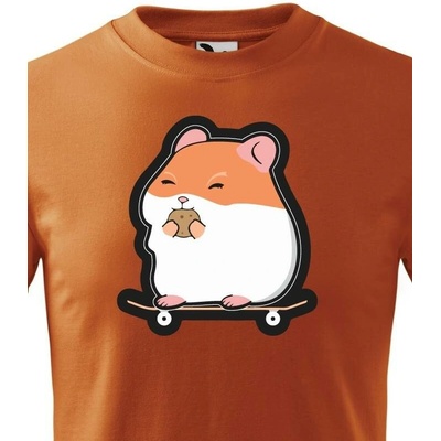 Dětské tričko Hamster Oranžová Canvas Dětské tričko Bezvatriko.cz 0844