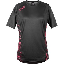 TSG Floral Jersey krátky rukáv dusty cedar black dámsky
