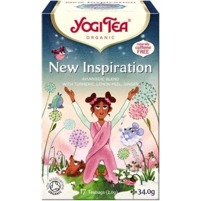 Yogi Tea New Inspiration kurkuma zázvor citrón 17 vrecúšok