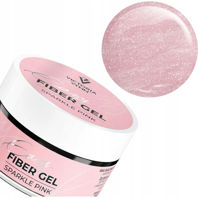 Victoria Vynn Easy Fiber stavební gel Sparkle Pink 50 ml