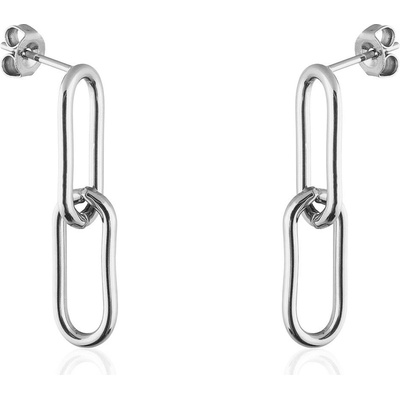 Franco Bene Classic chain náušnice stříbrné 1458