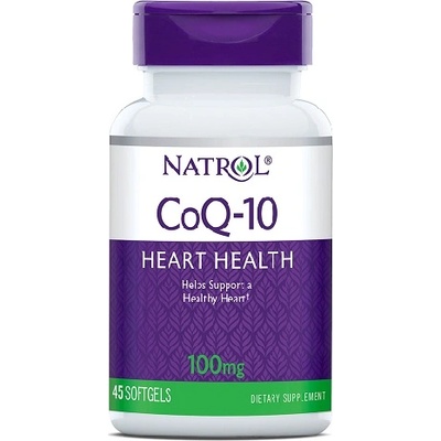 Natrol CoQ-10 100mg Heart Health, 45 Softgels