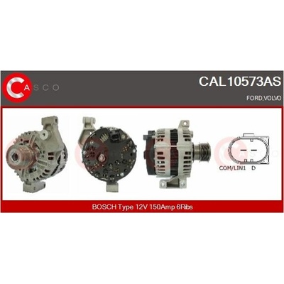 ALTERNATOR 12V 150A CAL10573AS