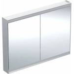 Geberit Огледален шкаф Geberit One ComfortLight 120 см, анодизиран алуминий (505.815.00.1)