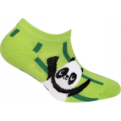 Detské ponožky Panda Z zelená