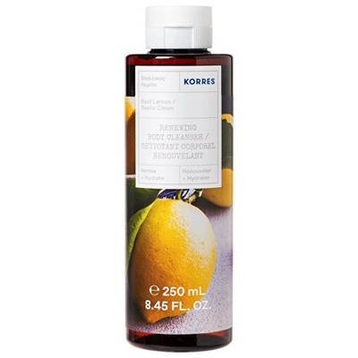 Korres Basil Lemon osviežujúci sprchový gél 250 ml
