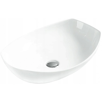 Mexen Gianna мивка за плот 56 x 39 см, бяла - 21915600 (21915600)