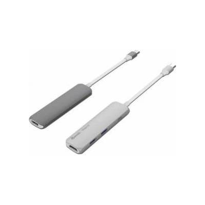 Silver HT USB извод Silver HT 17123 Бял/Сив Тъмно сив