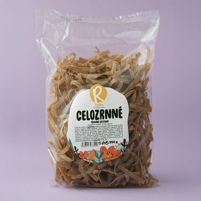 Ravita Pšeničné celozrnné cestoviny tenké rezance 250 g