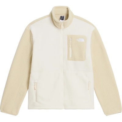 The North Face Дамско поларено яке The North Face Women's Yumiori Full Zip Fleece jacket - White Dune / Desert Stone (105-7923-0612)