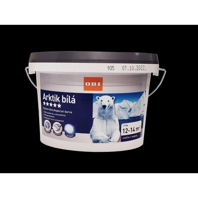 OBI Interiérová barva 1,5 kg Arktik bílá matná