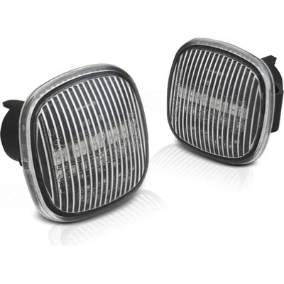 Boční LED dynamické blinkry Škoda Fabia, Octavia, LED, SEQ, bílé