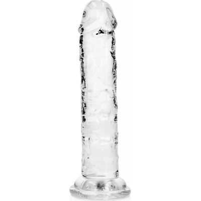 Realrock Realistické dildo s přísavkou transparentní 15,5 cm – Zboží Mobilmania