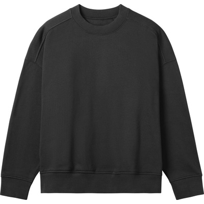 True Blanks Contemporary Womens Oversized Sweater COT738746ajn04 off black