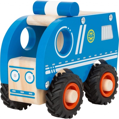 Small Foot Dřevěné policejní auto 1 ks