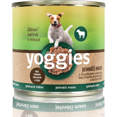 Yoggies jehněčí s bramborem a karotkou 200 g