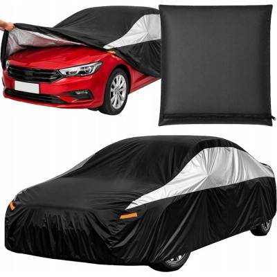 Verk 10170 Ochranná plachta na auto vel. XXL černá