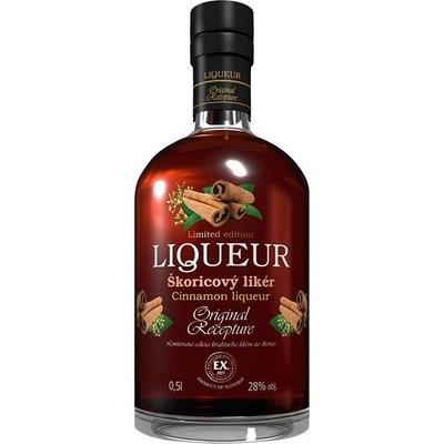 Prelika Škoricový likér 28% 0,5 l (čistá fľaša)