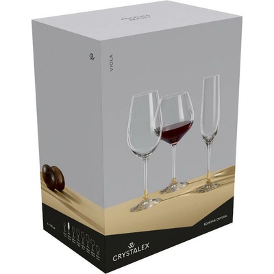 Crystalex sklenice Viola 350ml 6ks