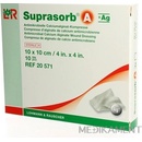 Suprasorb A+AG krytie na rany kalciumalginátové kompresy antimikrobiálne 10x10 cm 1 ks