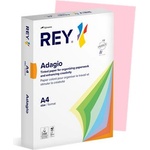 REY Копирна хартия, цветна, A4, 80 г, REY "Adagio", пастелно розово RYADA080X495/551 PINK (RYADA080X495/551 PINK)