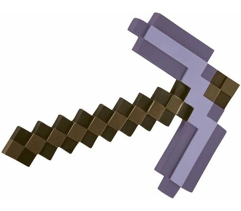 Minecraft krompáč očarovaný
