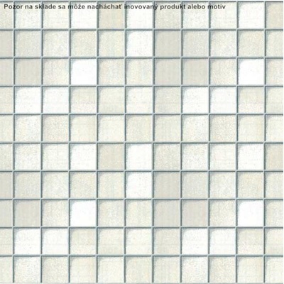 Samolepiaca tapeta 67,5cm mozaika bielo strieborná 55714 1m