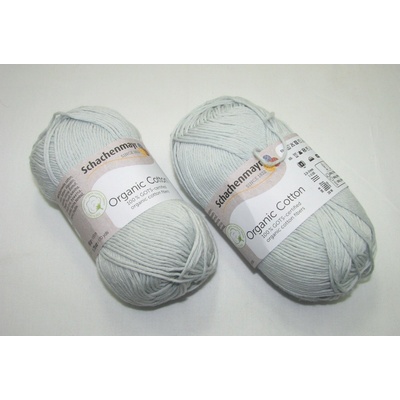 Organic cotton 50g - 90 šedá