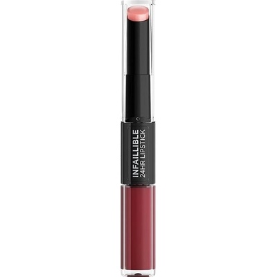 L'Oréal Paris Infaillible 24H Lip Color 502 Red To Stay rtěnka 5,7 g