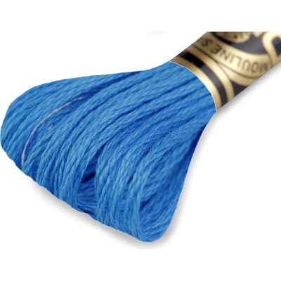 Vyšívací příze DMC Mouliné Spécial Cotton Varianta: 3843 cobalto, Balení: 1 ks