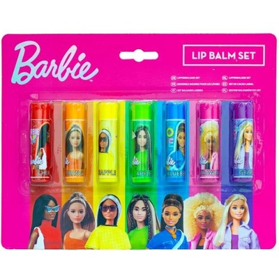 Mikro Барби - комплект балсами за устни 7 бр. на карта
