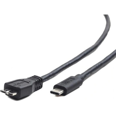 Gembird CCP-USB3-MBMCM-1M USB 3.0 to type-C (BM/CM), 1m, čierný