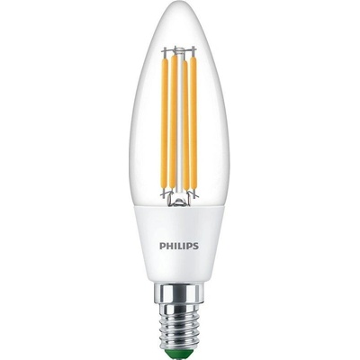 Philips žárovka LED filament svíčka, E14, 2,3W, studená bílá