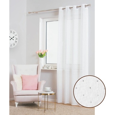 Záclona Migot 140 x 260 cm biela