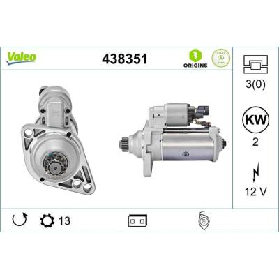 Startér VALEO 438351