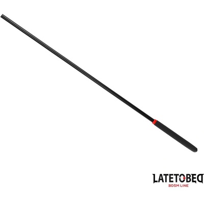 LateToBed BDSM Line Master of Submission PVC Wand 8mm x 50cm Black