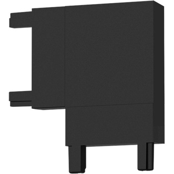 ELMARK L-КОНЕКТОР за Ultra Slim магнитна релса ELMARK EL-USHJ - 3 COLOUR SERIES, черен (93USHJ/BL)