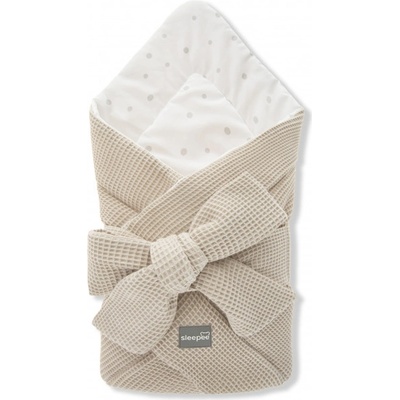 Sleepee Bavlnená zavinovačka Cotton piesková