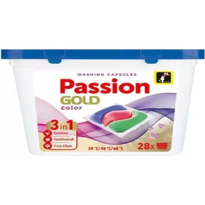 Passion Gold 3v1 Color kapsle na praní 28 PD