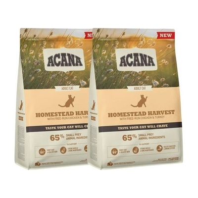ACANA Homestead Harvest Cat 2 x 0,34 kg