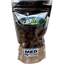 Carp Secret chytací pelety 300 g 12-17 mm Med