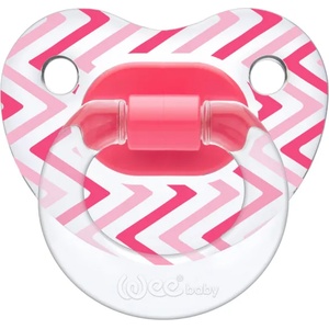 Wee Baby Залъгалка Wee Baby Transparent, 18+ месеца, розова (838) - ozone
