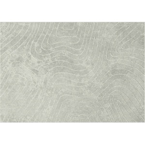 Pure Line Home Килим palmeras Светлозелен вълни