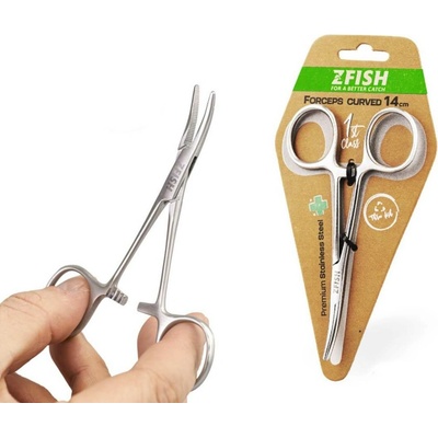 ZFISH Pean Zahnutý Premium Quality 14cm – Zbozi.Blesk.cz