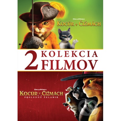 Kocour v botách kolekce 1.+2. DVD