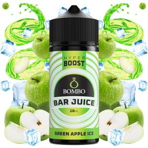 Bombo Green Apple Ice Bombo Bar Juice Hyper Boost Aroma 10/120ml