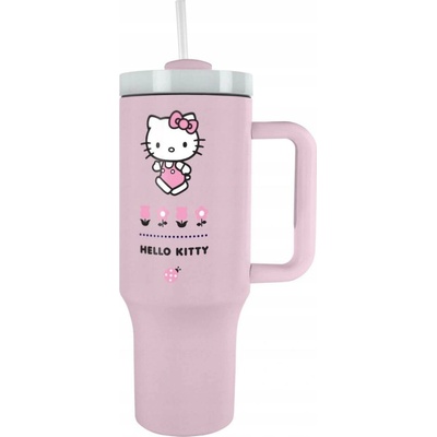 Pyramid International termohrnek Hello Kitty 1180 ml růžová