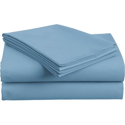 Textilomanie bavlna prostěradlo LUX světle modré 220x240