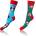 Bellinda CRAZY SOCKS 2x - Забавни чорапи 2 чифта - светлосин - зелен Bellinda | Sin | МЪЖЕ | 35-38